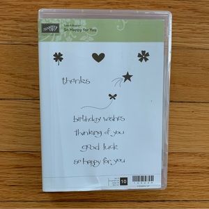 Stampin’ Up! So Happy for You